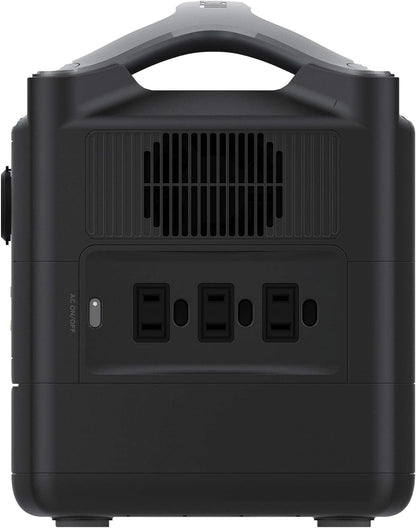 RIVER 2 Max Solar Generator 512Wh Long-Life Lifepo4 Portable Power Station& 180W Solar Panel for Home Backup Power, Camping & Rvs 100% Charged in 60M with 3000+ Cycles & up to 1000W Output