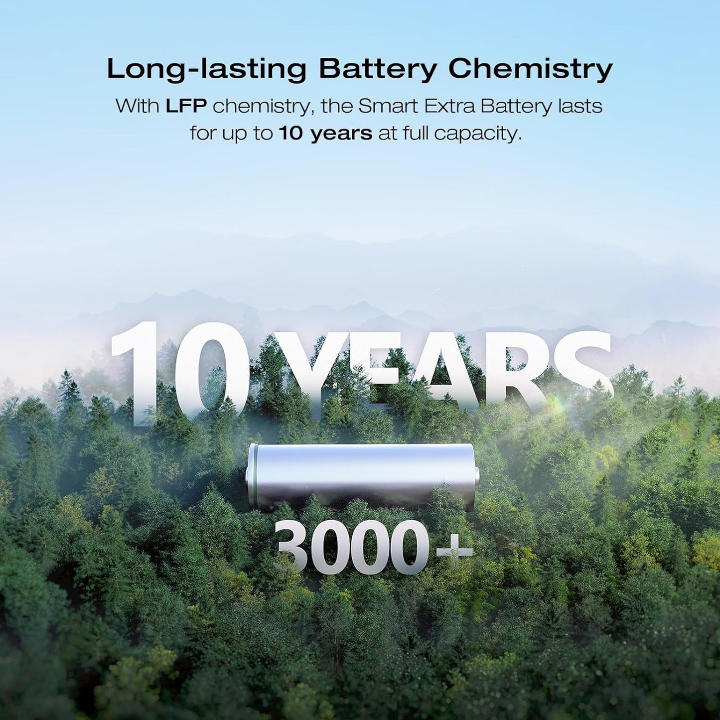DELTA 2 Max Power Station Extra Battery, 2048Wh Lifepo4 (LFP) Battery, Compatible with DELTA 2&DELTA Max 2000&DELTA 2 Max Outdoor Generators