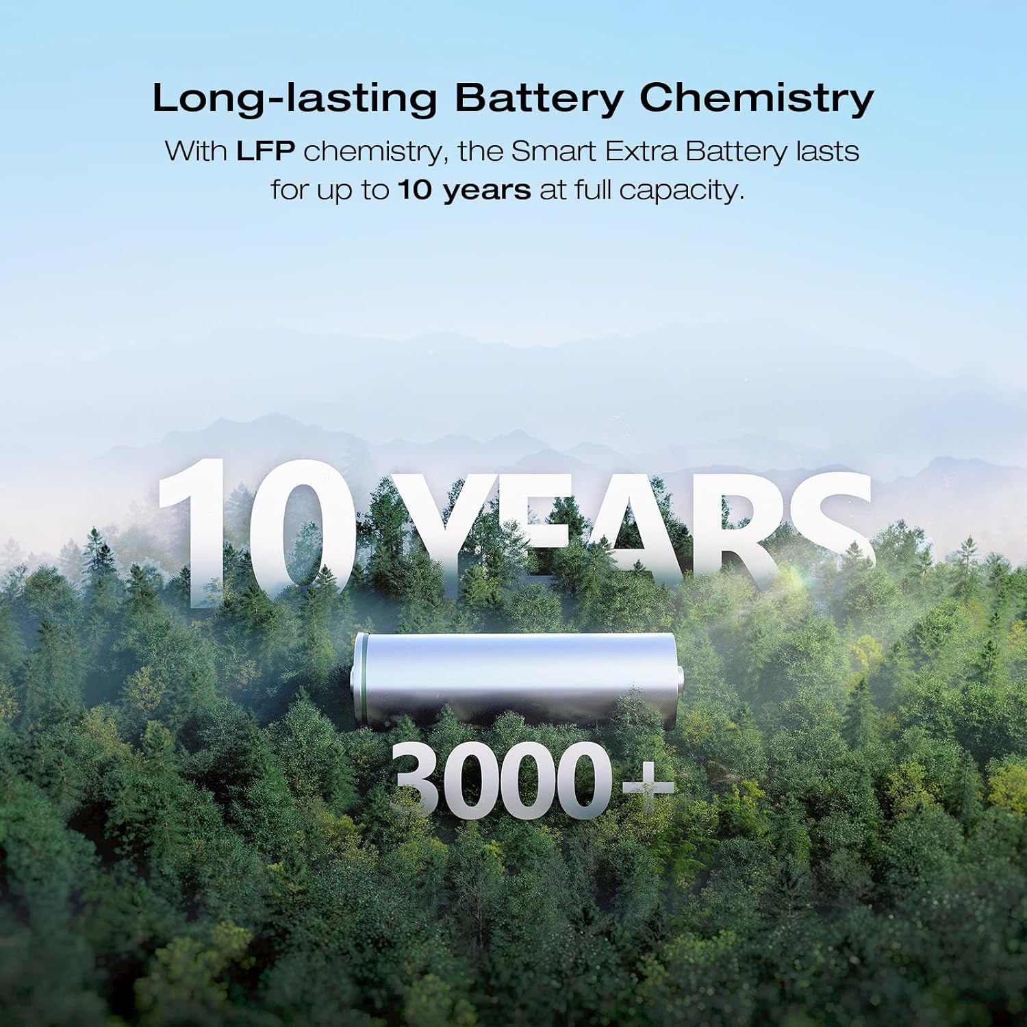 DELTA 2 Max Power Station Extra Battery, 2048Wh Lifepo4 (LFP) Battery, Compatible with DELTA 2&DELTA Max 2000&DELTA 2 Max Outdoor Generators