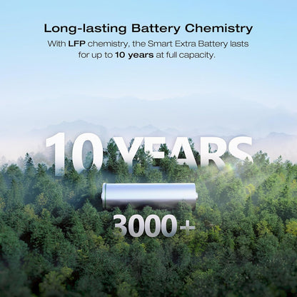 DELTA 2 Max Power Station Extra Battery, 2048Wh Lifepo4 (LFP) Battery, Compatible with DELTA 2&DELTA Max 2000&DELTA 2 Max Outdoor Generators