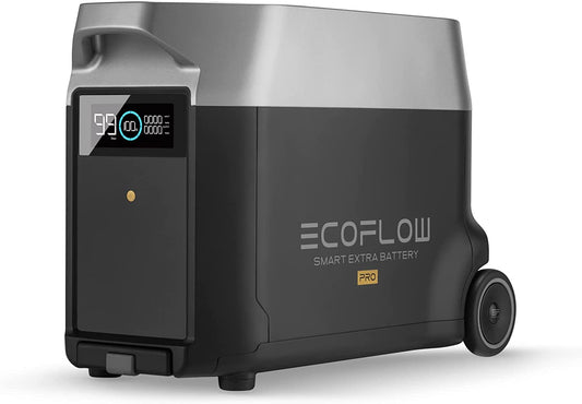 DELTA Pro Extra Battery 3600Wh, 2.7H to Full Charge, Battery Backup for Home Use, Blackout, Camping, RV