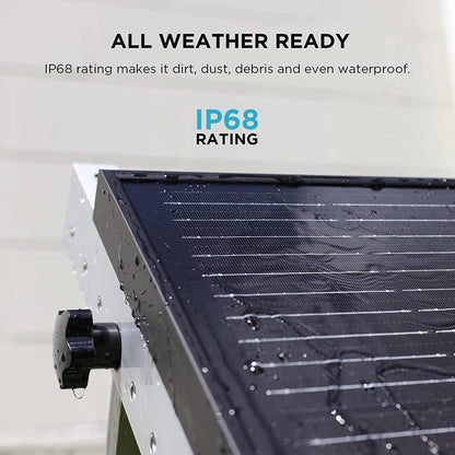 2PCS 100W 12V Solar Panels, High Efficiency Monocrystalline PV Modules, IP68 Waterproofing, Ideal for RV& Marine Rooftop, Farm Battery, Power Kits & Ecosystem