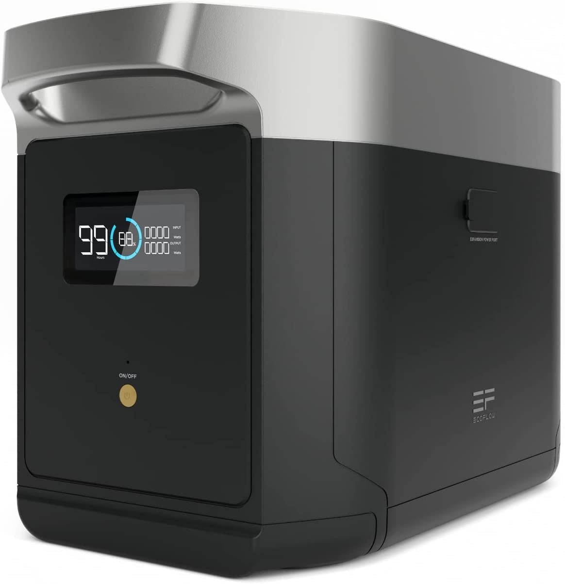 DELTA Max Smart Portable Extra Battery, 2016Wh Capacity, Expand (1600/2000) up to 5644/6048Wh, Fast Charging, Expand DELTA 2 up to 3Wh for Home Backup