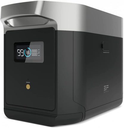 DELTA Max Smart Portable Extra Battery, 2016Wh Capacity, Expand (1600/2000) up to 5644/6048Wh, Fast Charging, Expand DELTA 2 up to 3Wh for Home Backup