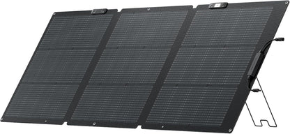 160 Watt Portable Solar Panel for Power Stations, 25% High Conversion Efficiency Foldable Solar Panel with Adjustable Kickstand IP68 Waterproof for Outdoor Camping RV, Nextgen Version