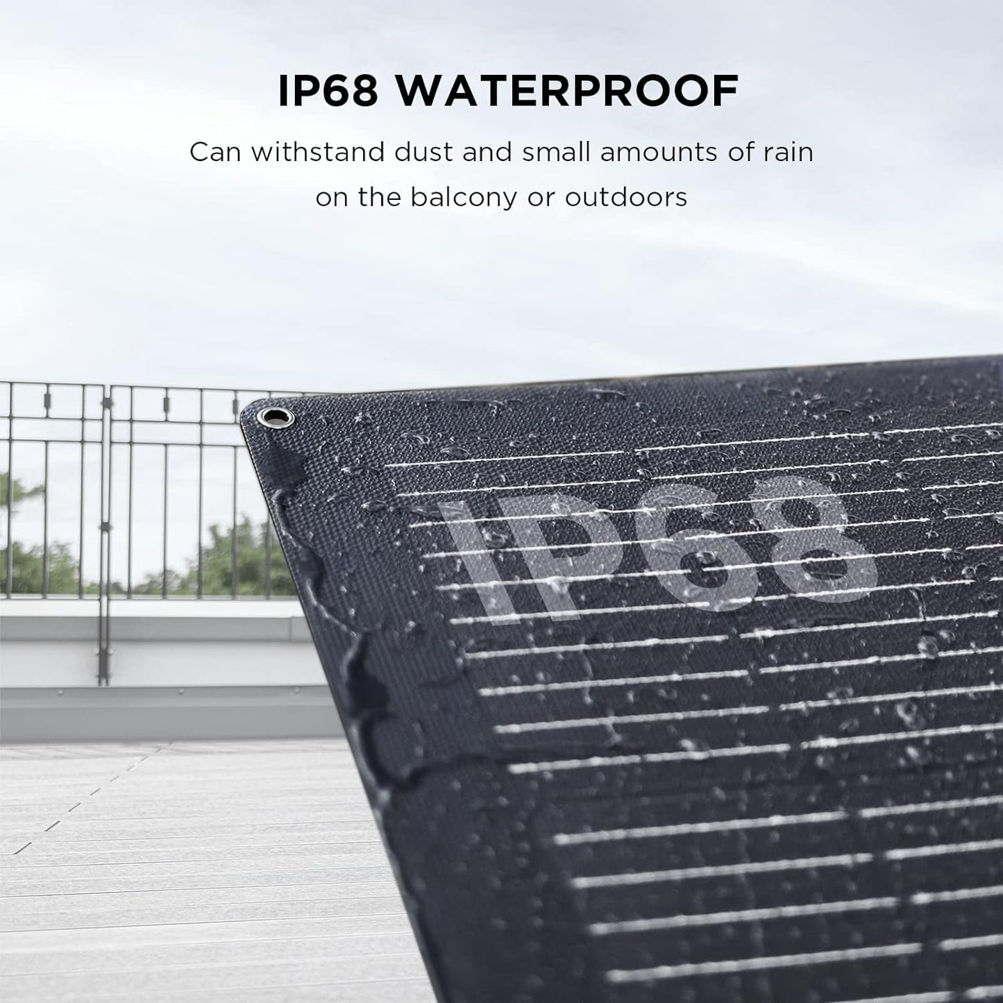100W Flexible Solar Panel with High Efficiency Solar Modules, IP68 Waterproofing, Ideal for Off-Grid Solar Panel Kits, PV Charging, Power Kits & Ecosystem