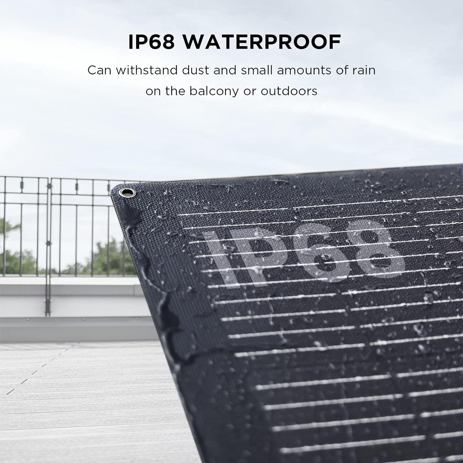 100W Flexible Solar Panel with High Efficiency Solar Modules, IP68 Waterproofing, Ideal for Off-Grid Solar Panel Kits, PV Charging, Power Kits & Ecosystem